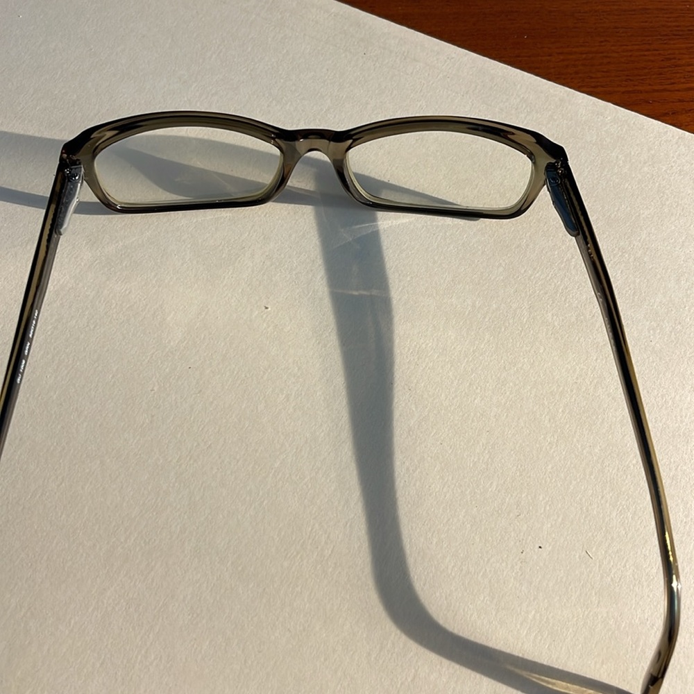 Guess Men’s Stylish Clear Brown Rectangular Eyegl… - image 6